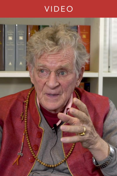 Robert Thurman on Meditative Experience and Critical Insight