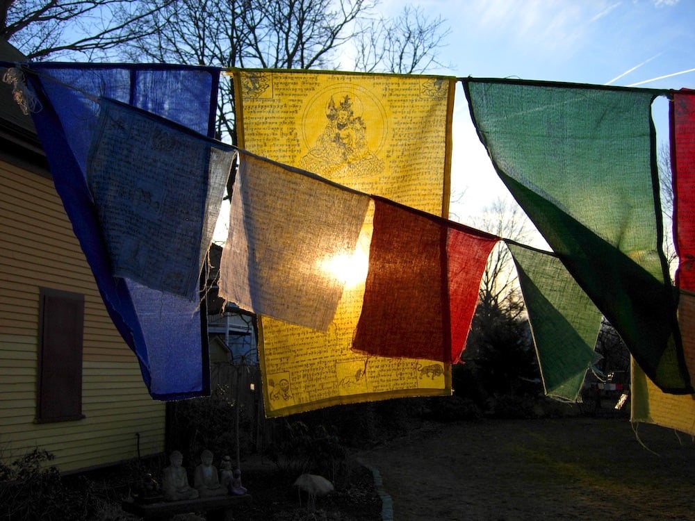 KurukullaCenter-prayer-flags - The Wisdom Experience