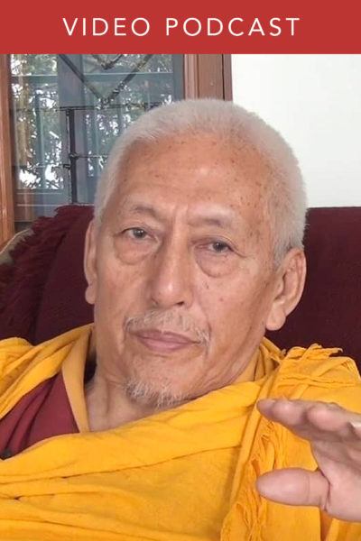 Michael Mendizza Interviews His Eminence Professor Samdhong Rinpoche