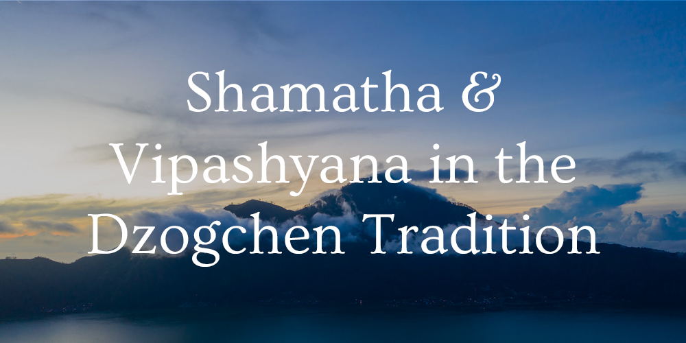 shamatha and vipashyana