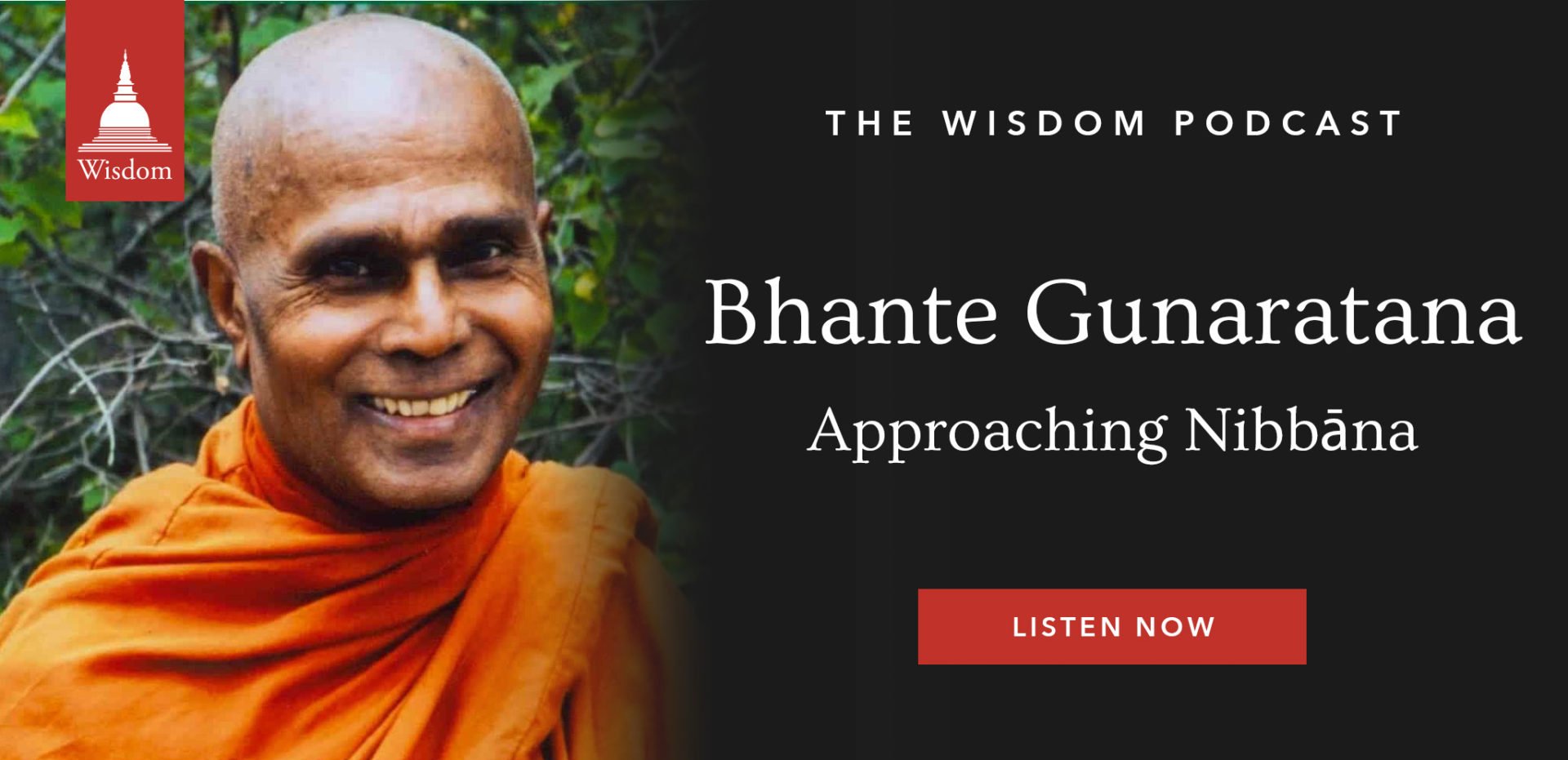 Bhante Gunaratana: Approaching Nibbāna (#150) - The Wisdom Experience