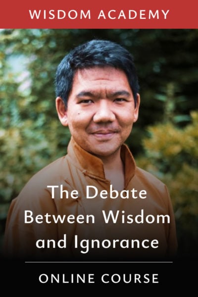 The Debate Between Wisdom and Ignorance